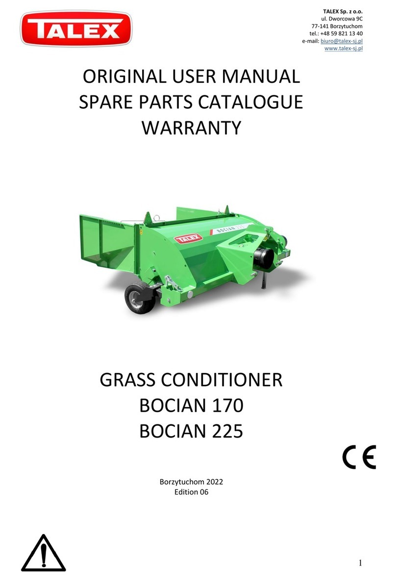 Talex BOCIAN 170 manual