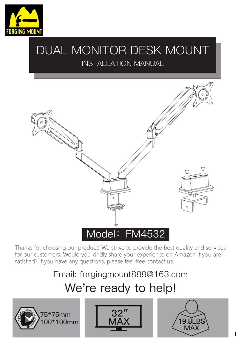 Forging Mount FM4532 installation manual