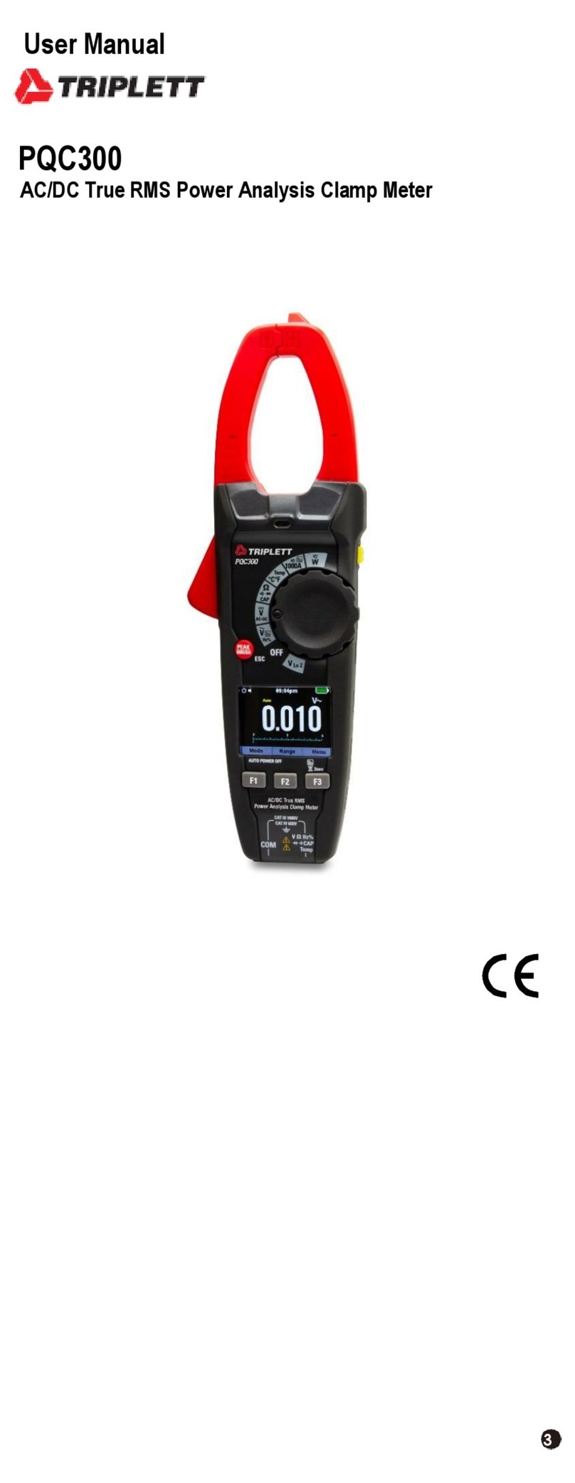 Triplett PQC300 user manual