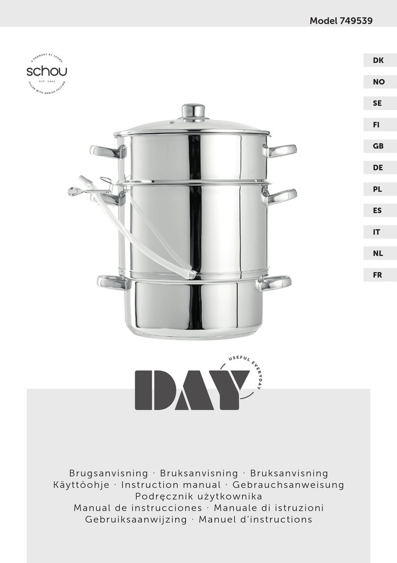 Schou DAY 749539 instruction manual