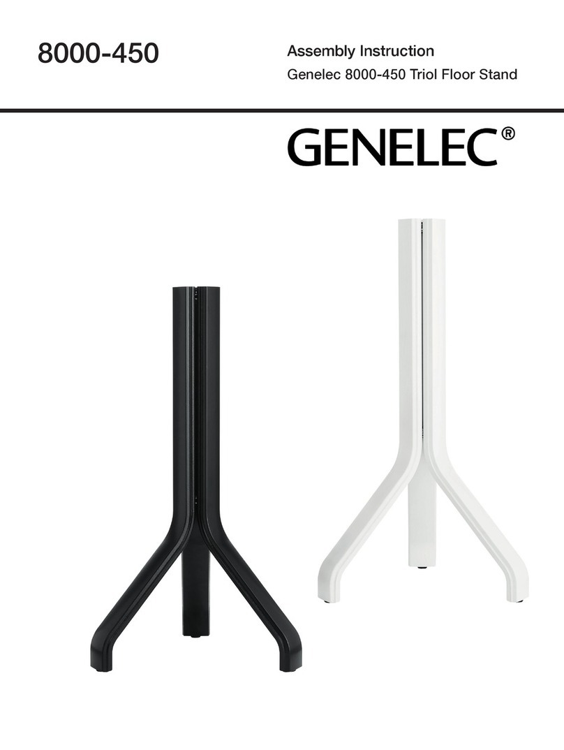 Genelec 8000-450 User manual