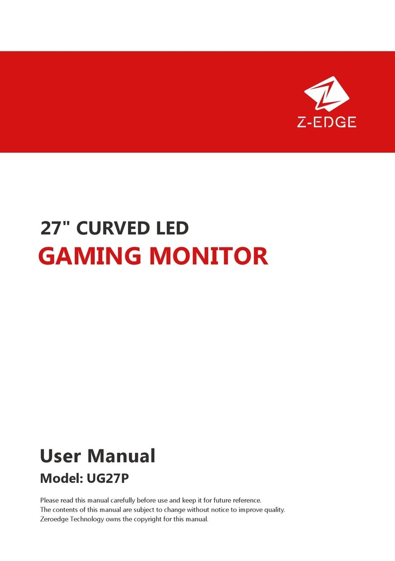 Z-EDGE UG27P User manual