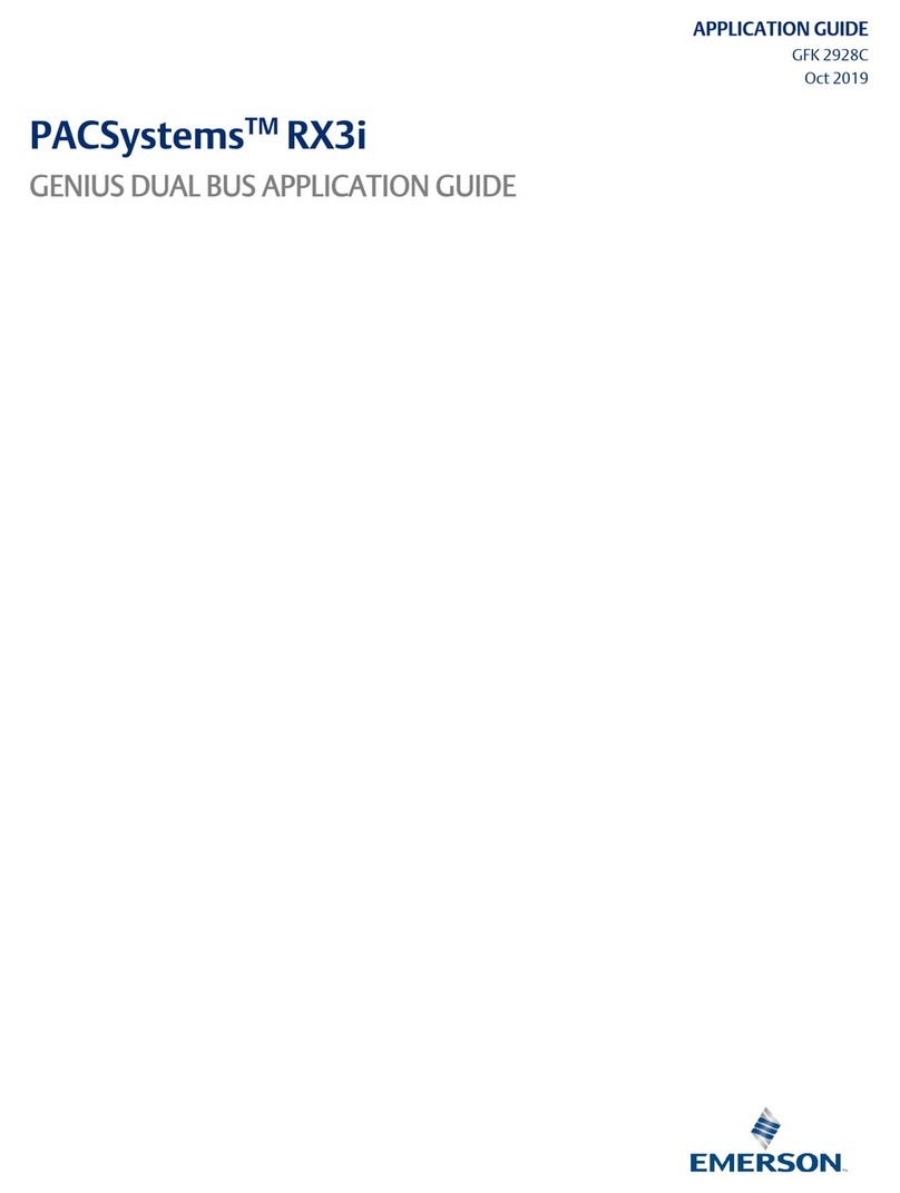 Emerson PACSystems RX3i Application guide