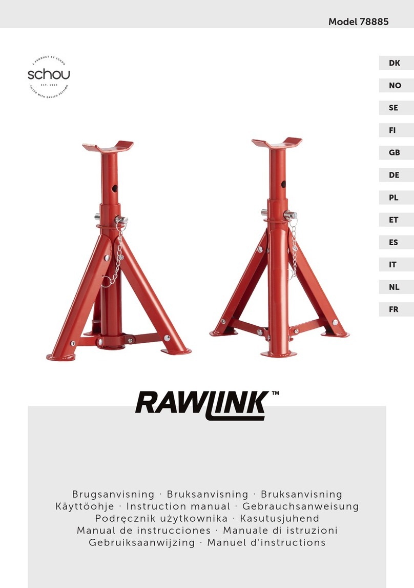 Schou RAWLINK 78885 instruction manual