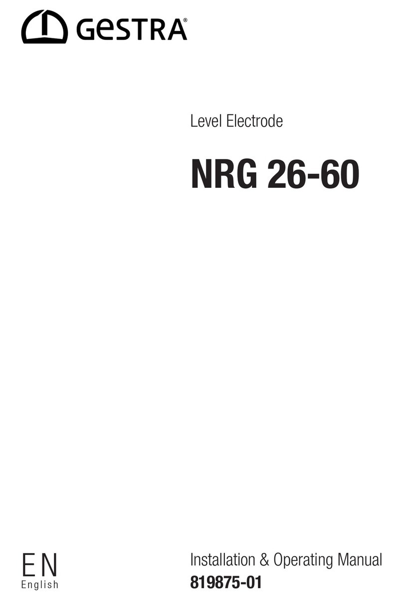 GESTRA NRG 26-60 Installation & operating manual