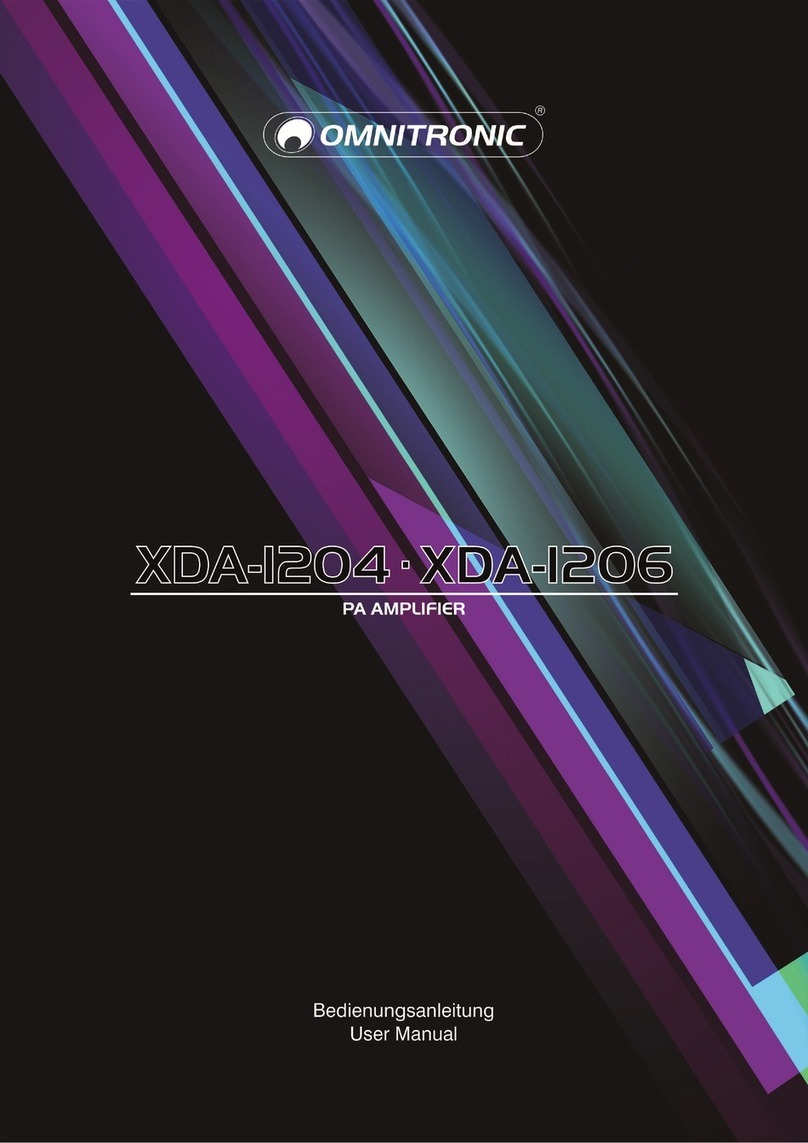 Omnitronic XDA-1204 manual