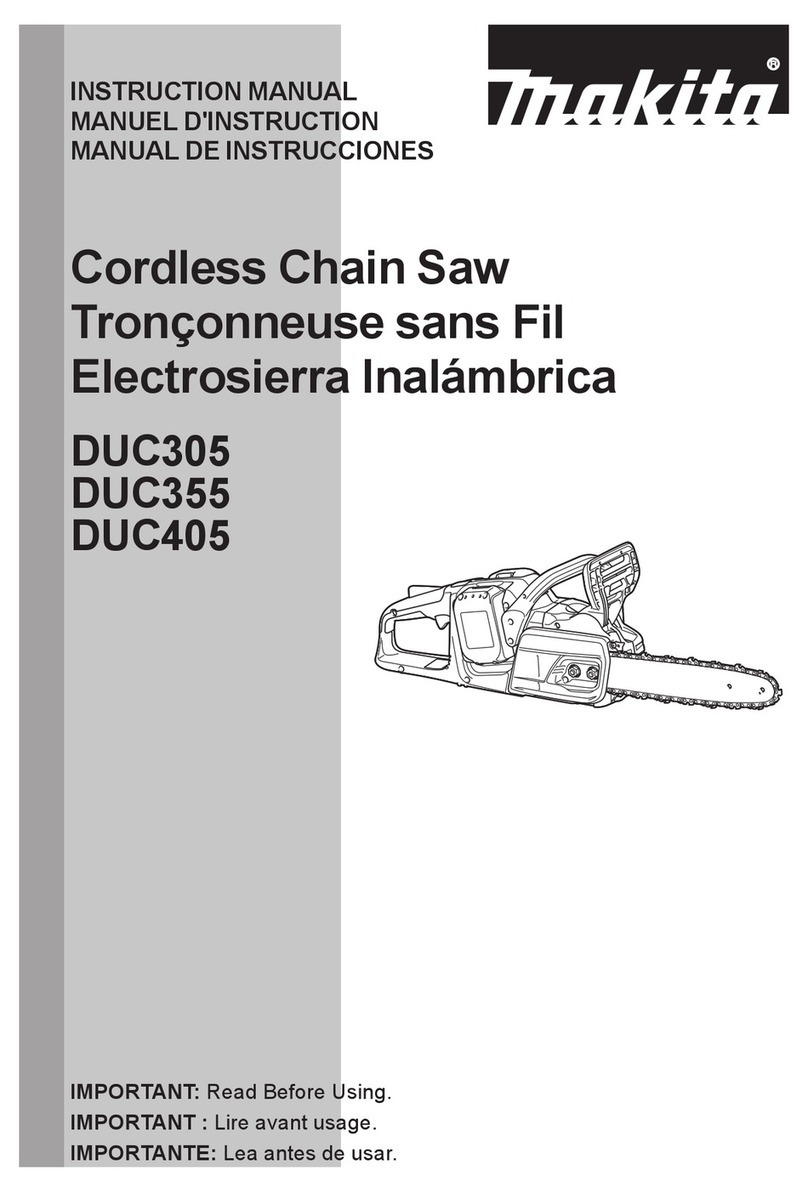 Makita DUC305 User manual