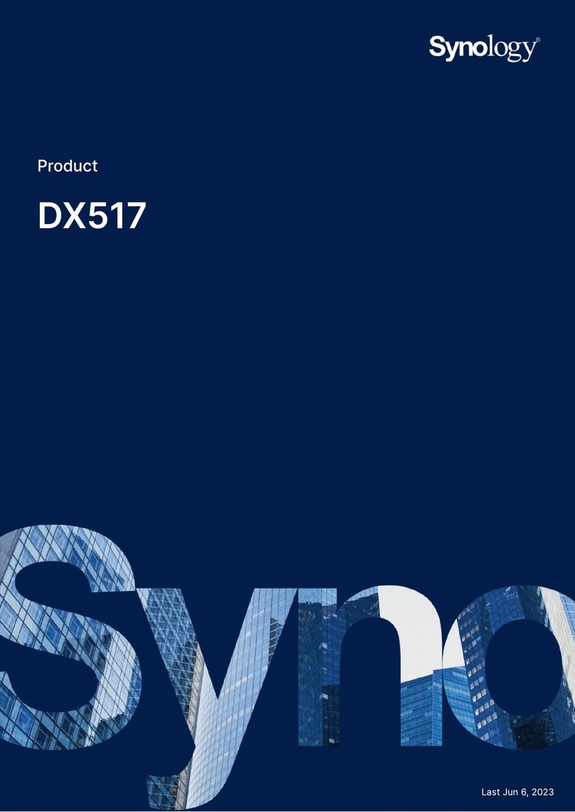 Synology DX517 User manual