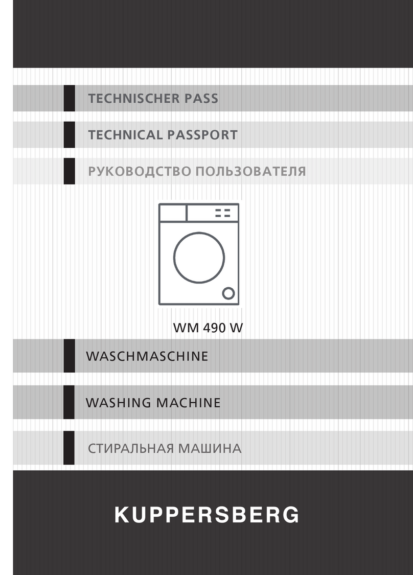 Kuppersberg WM 490 W Technical Passport