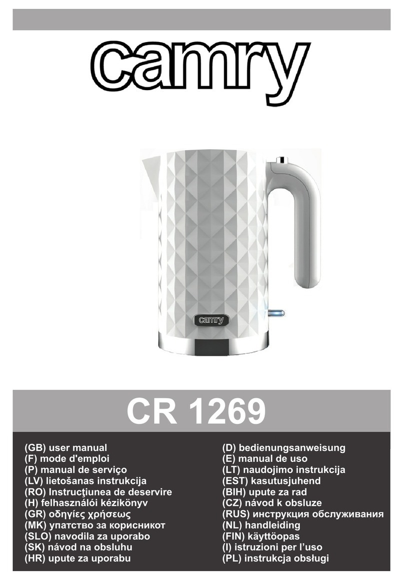 camry CR 1269 user manual