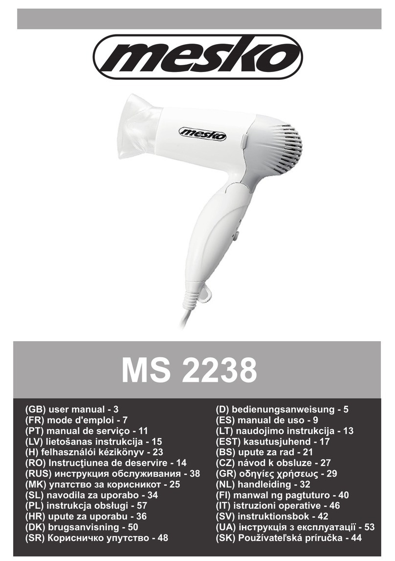 Mesko MS 2238 User manual