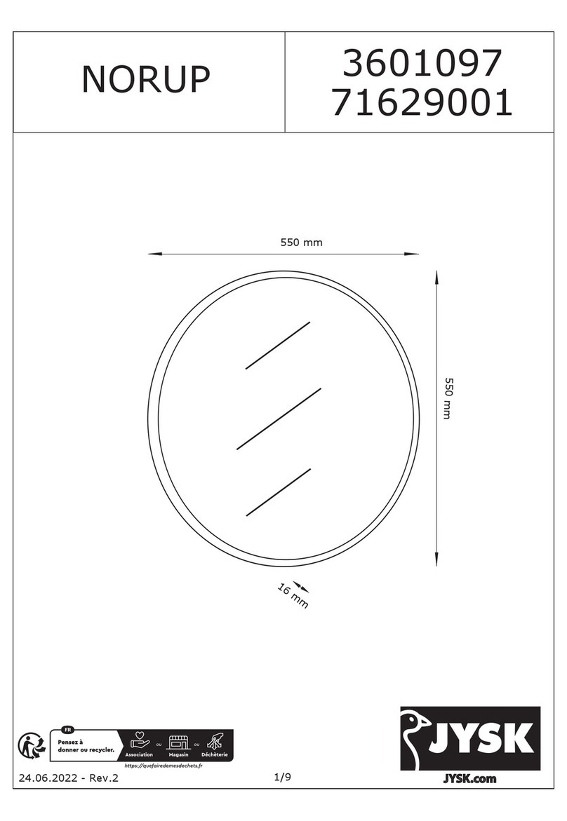 Jysk NORUP 3601097 manual