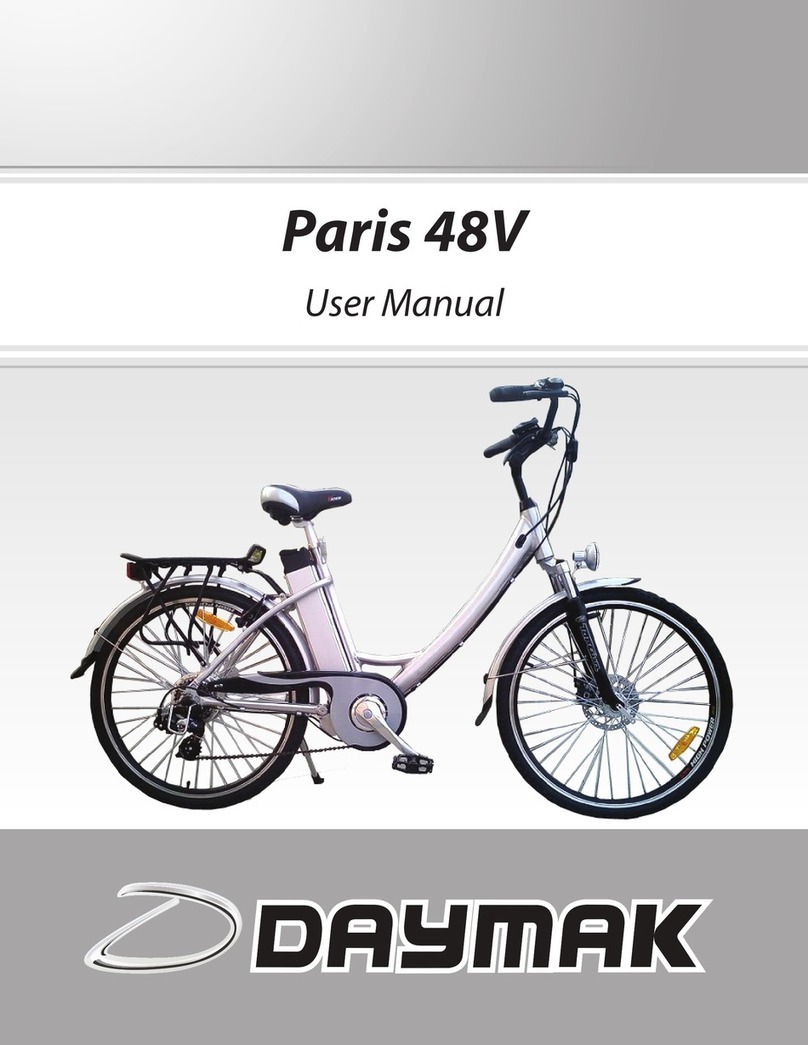Daymak Paris 48V User manual