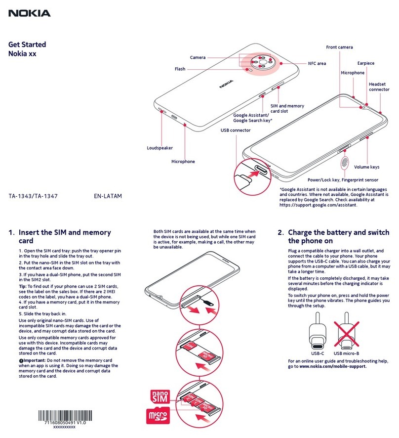 Nokia TA-1343 Get started