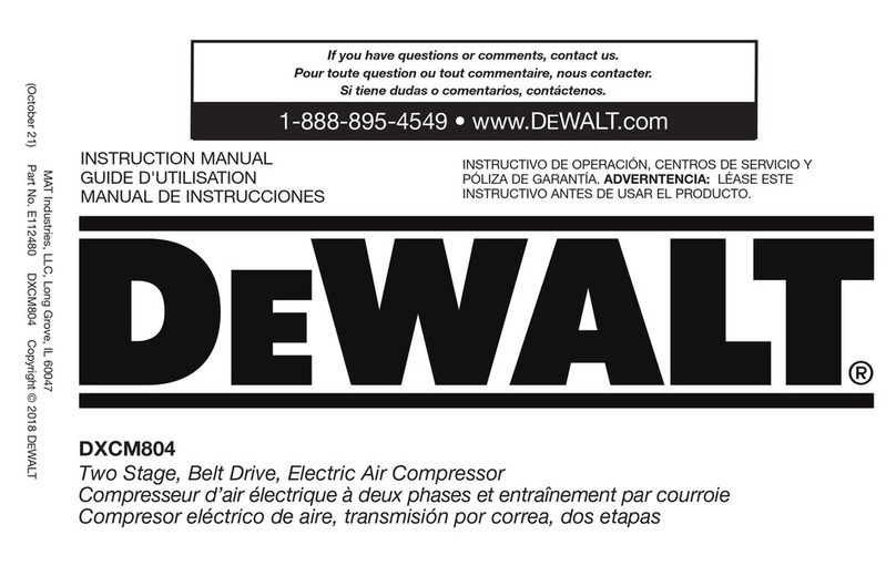 DeWalt DXCM804 User manual