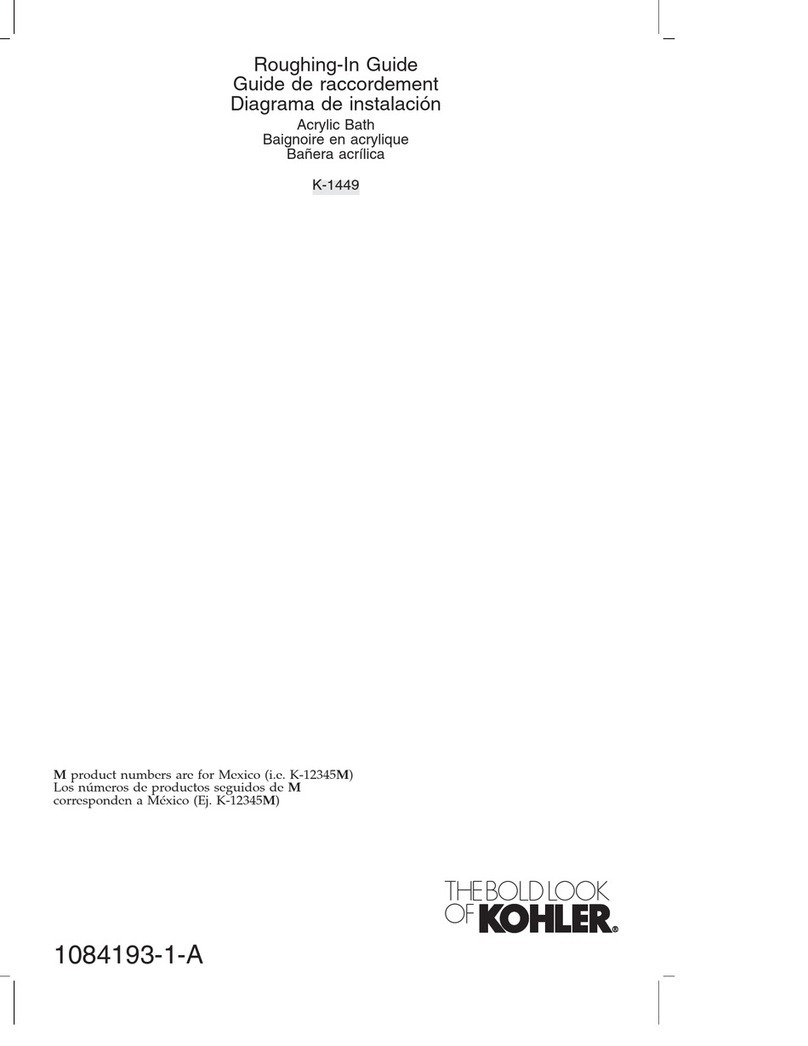 Kohler K-1449 Quick start guide