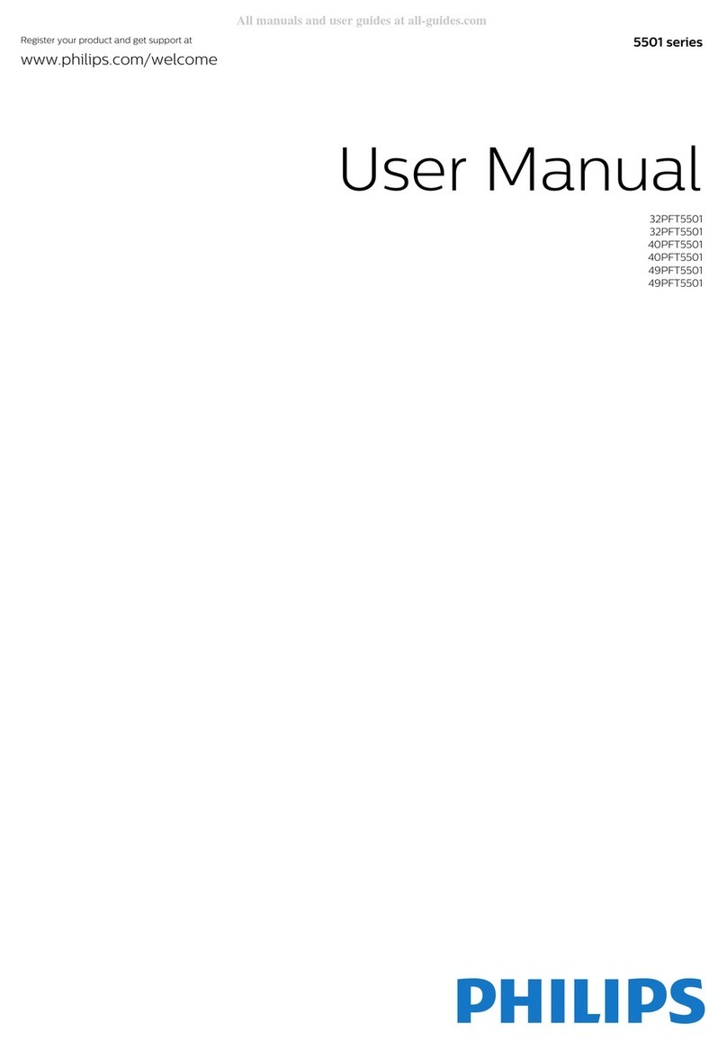 Philips 40PFT5501 User manual