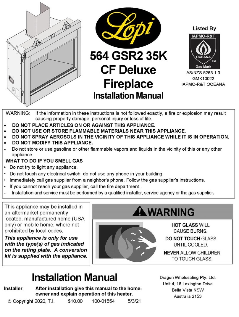 Lopi 564 GSR2 35K CF Deluxe installation manual