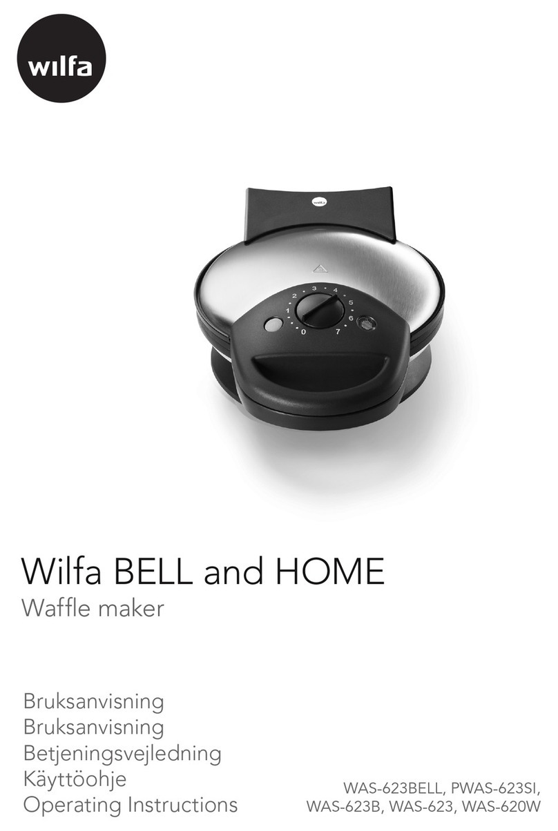 Wilfa WAS-623BELL operating instructions