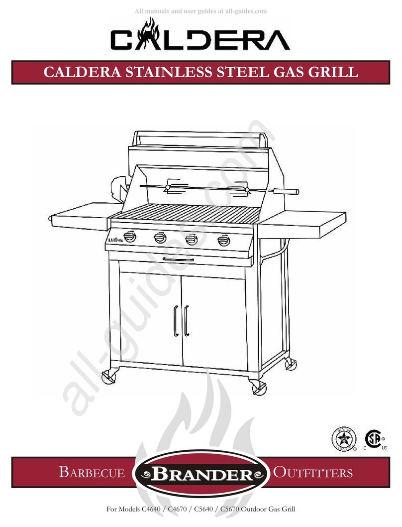 Brander Caldera C4640 manual
