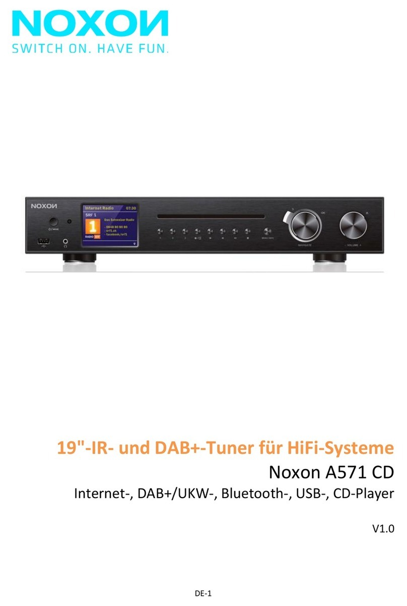 Noxon A571 CD manual