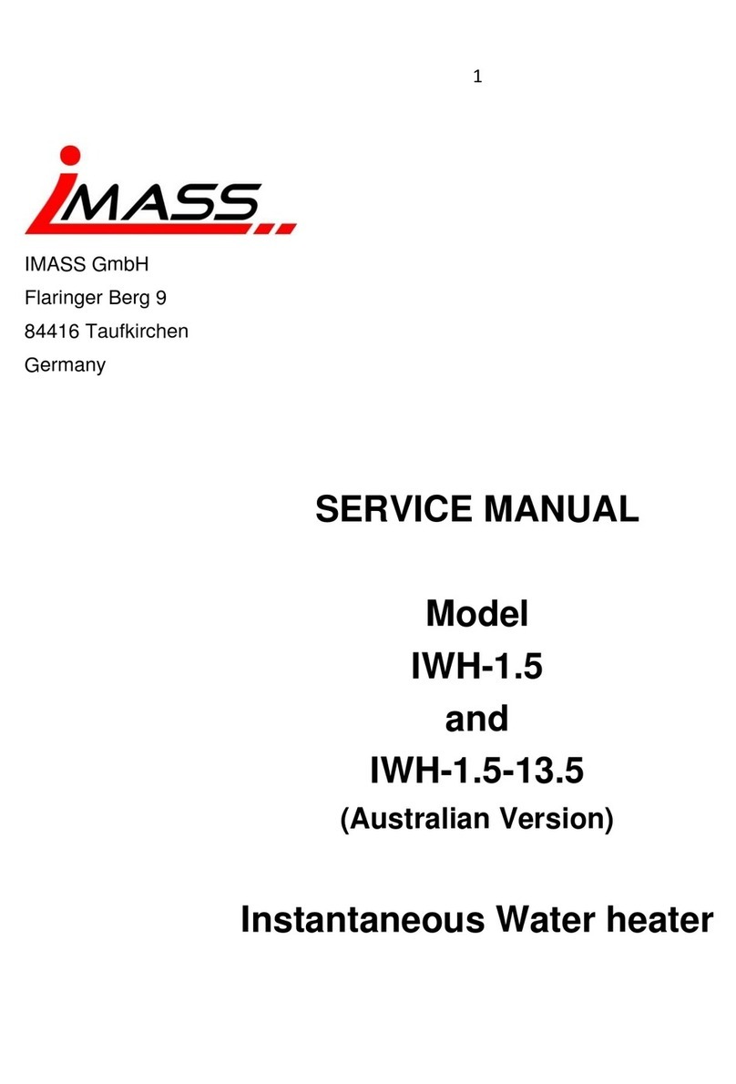 IMASS IWH-1.5 Service manual