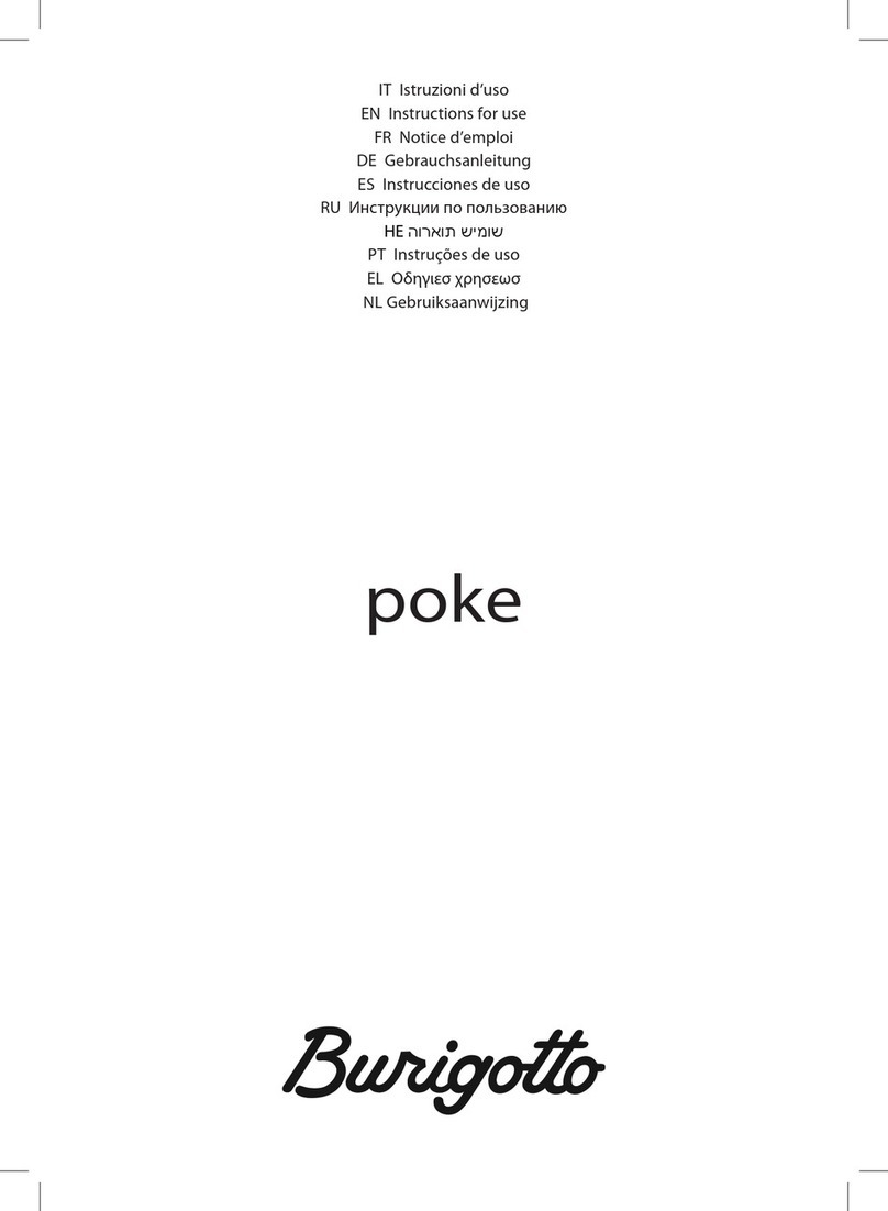 Burigotto poke Instructions for use
