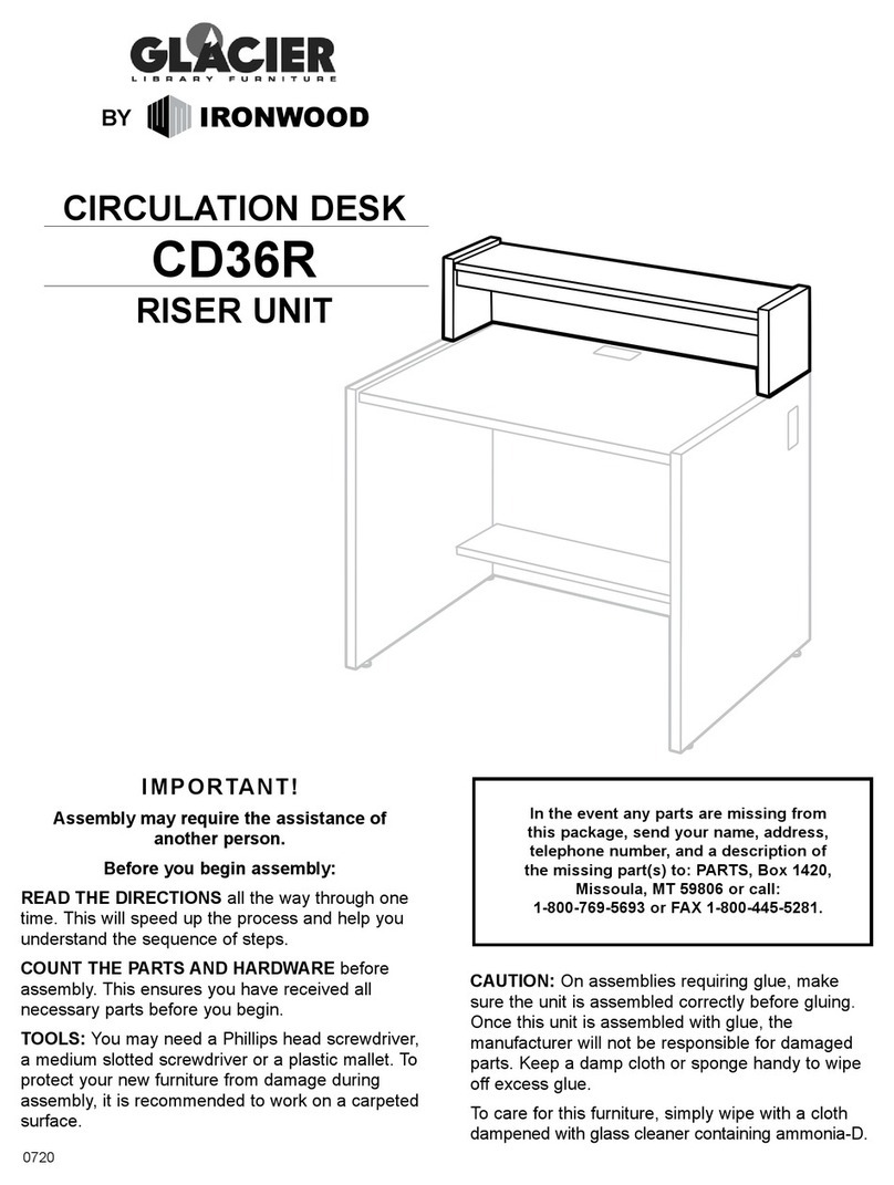 Ironwood GLACIER CD36R User manual
