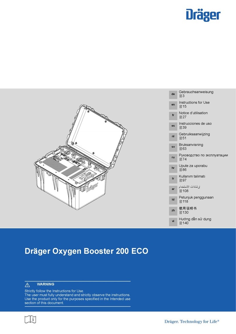 Dräger 200 ECO Instructions for use Dräger 200 ECO Instructions for use
