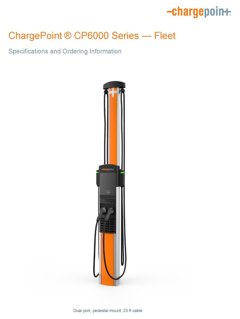 ChargePoint CP6000 Series User manual