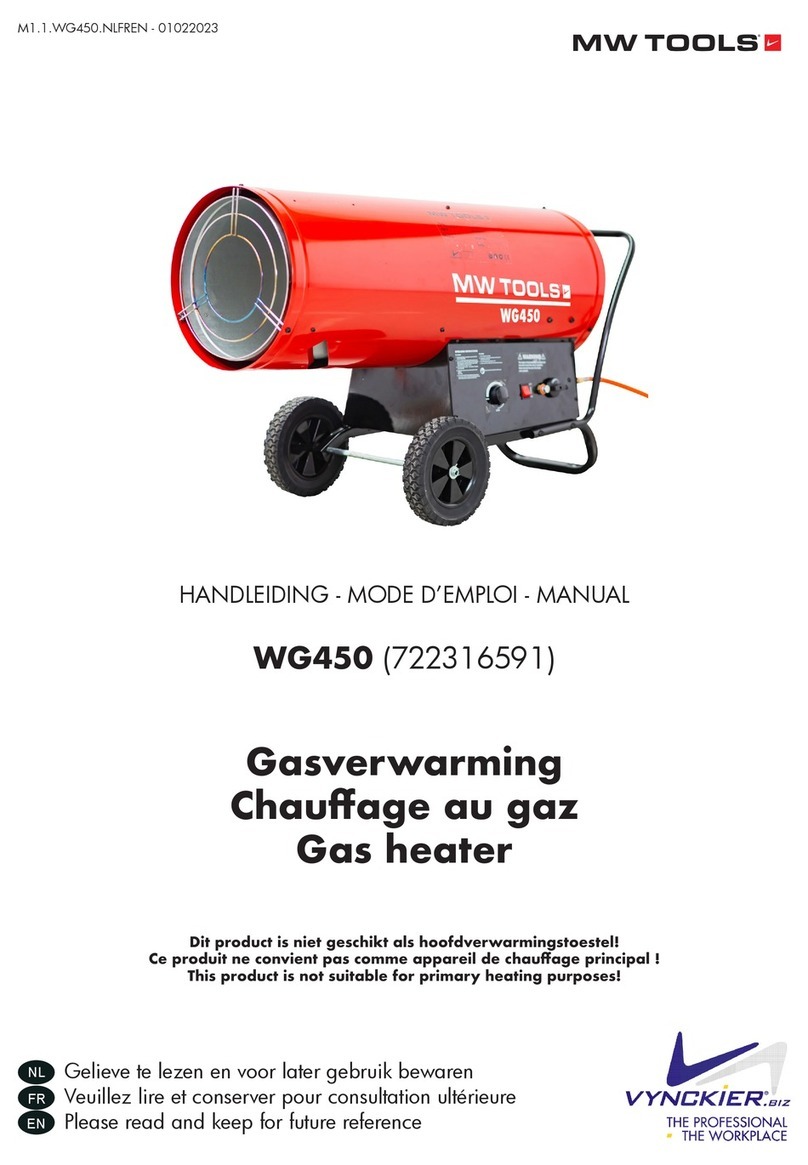 MW TOOLS WG450 User manual