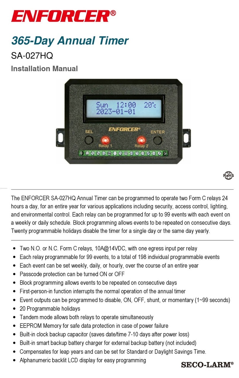 ENFORCER SA-027HQ User manual