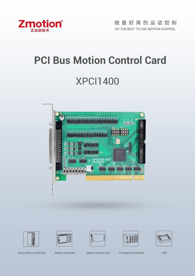 Zmotion XPCI1400 User manual