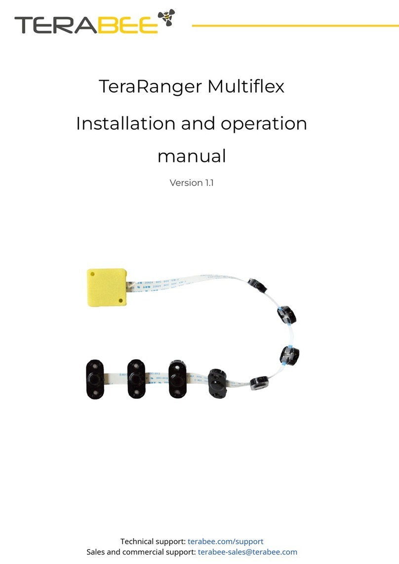 TeraBee TeraRanger Multiflex Installation and operation manual