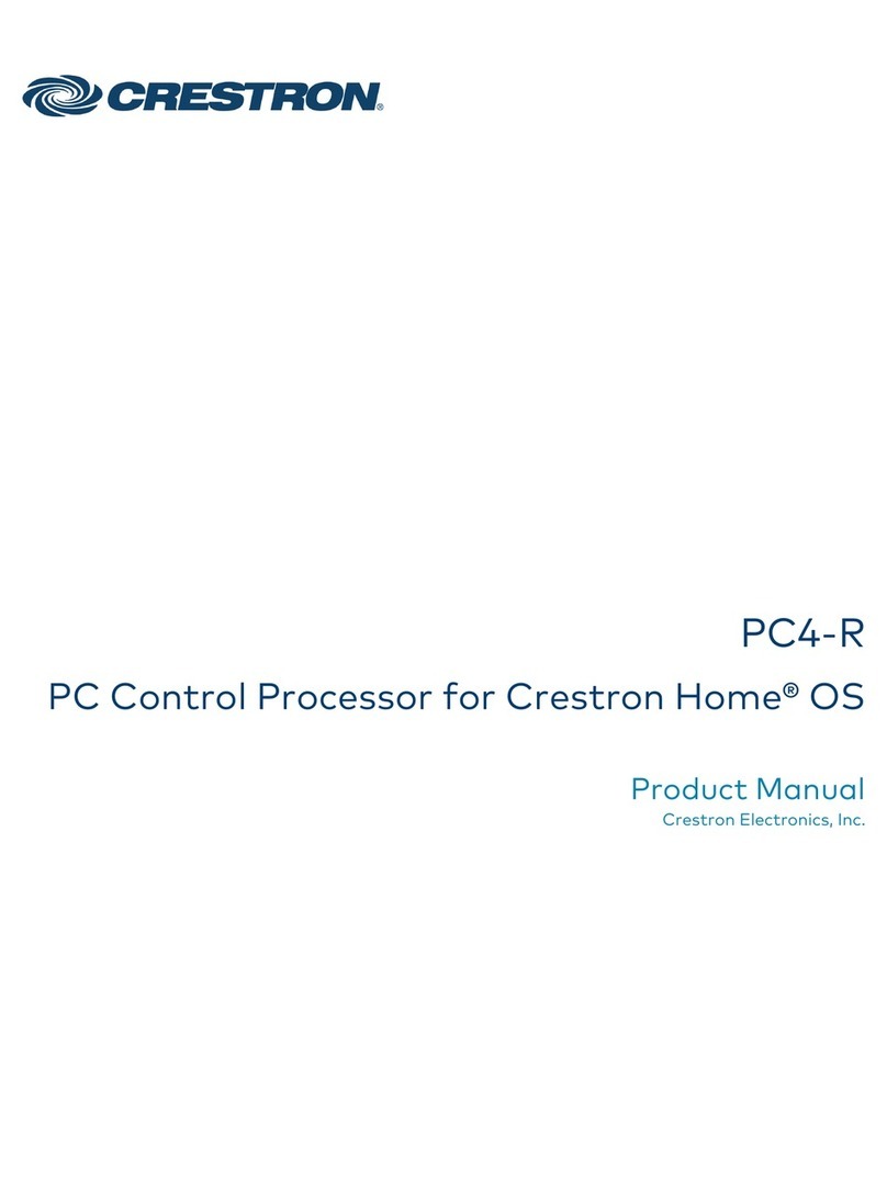 Crestron PC4-R product manual