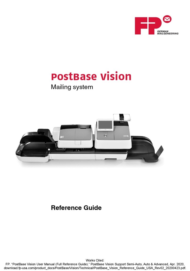 FP PostBase Vision User manual
