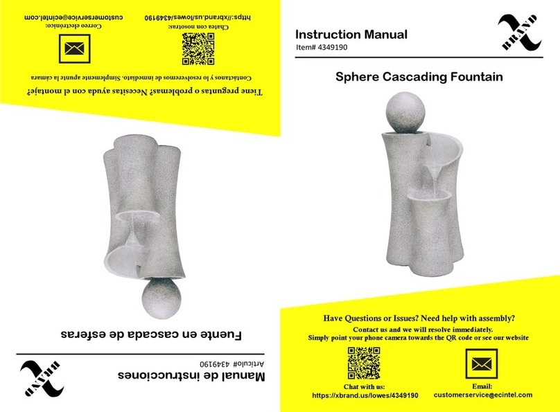 Xbrand 4349190 instruction manual