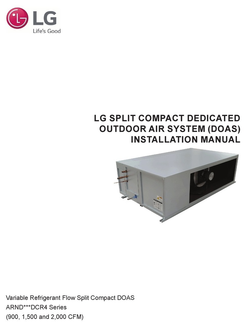 LG ARND DCR4 Series User manual