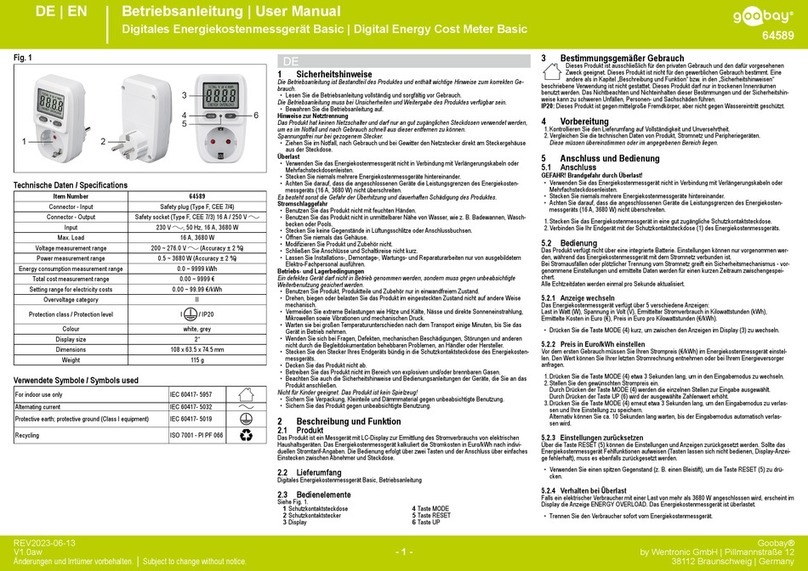 Goobay 64589 User manual