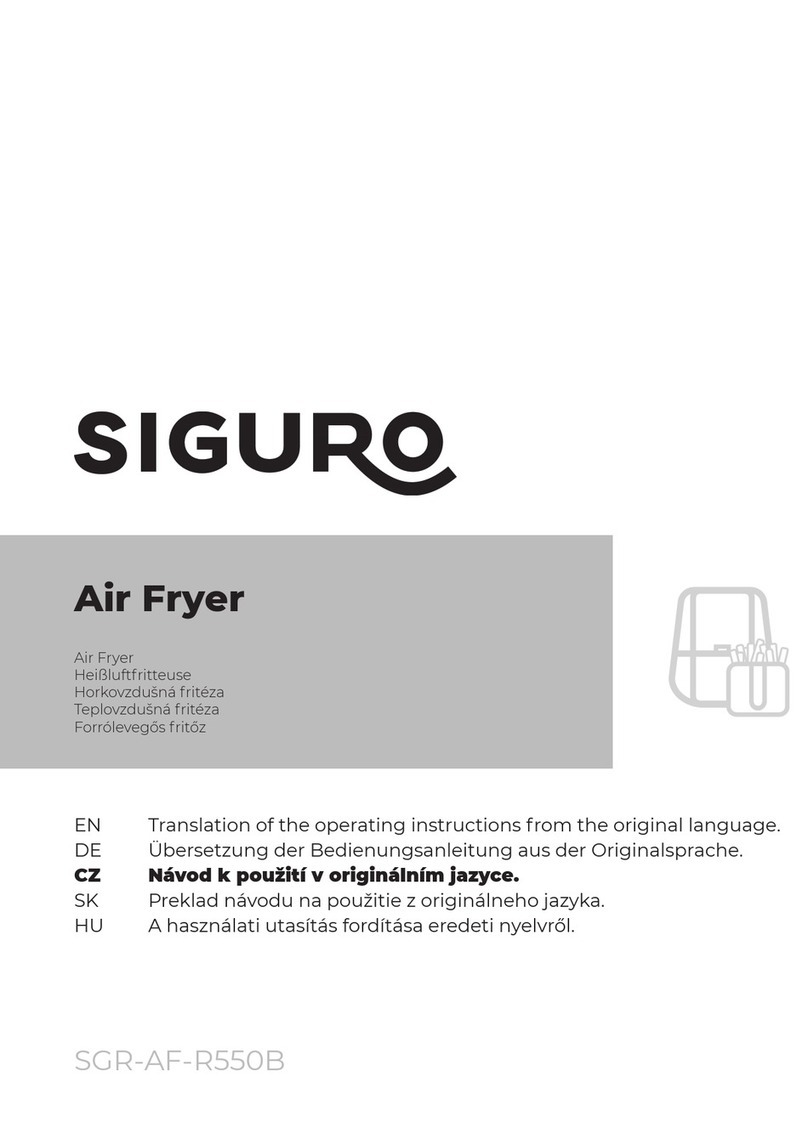 SIGURO SGR-AF-R550B User manual