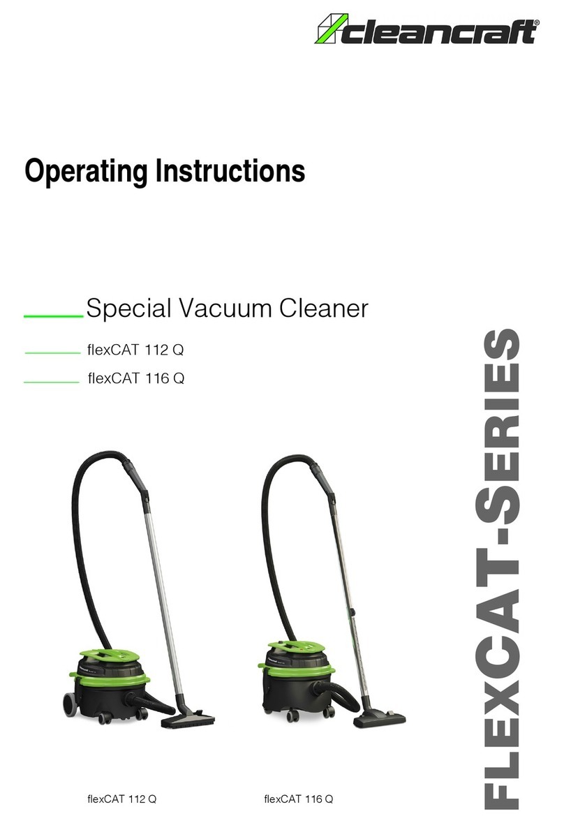 CleanCraft flexCAT Series User manual