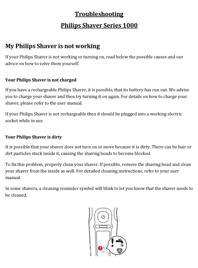 Philips 1000 Series Operating instructions Philips 1000 Series Operating instructions