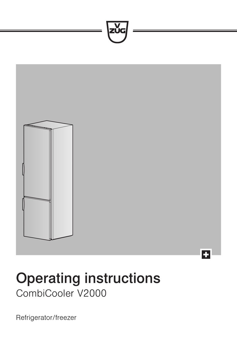 V-ZUG CombiCooler V2000 User manual