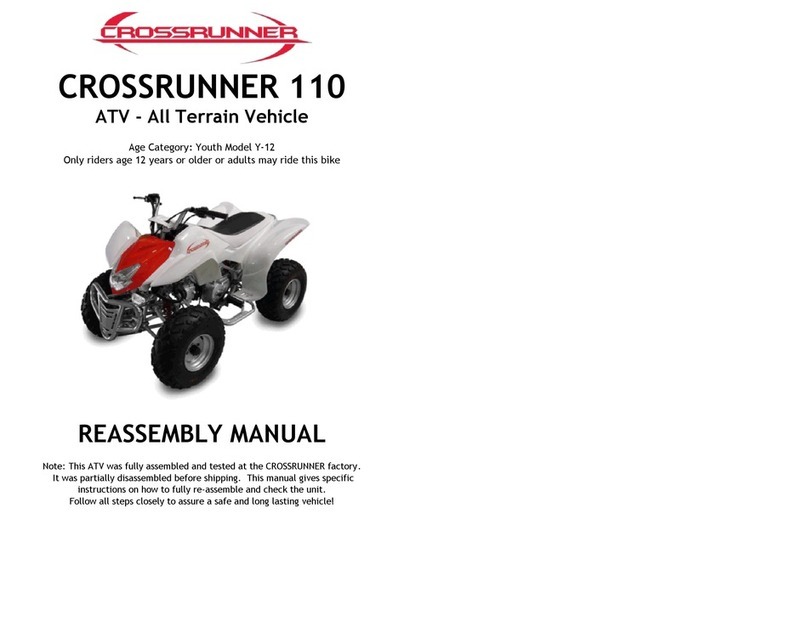 CROSSRUNNER 110 User manual