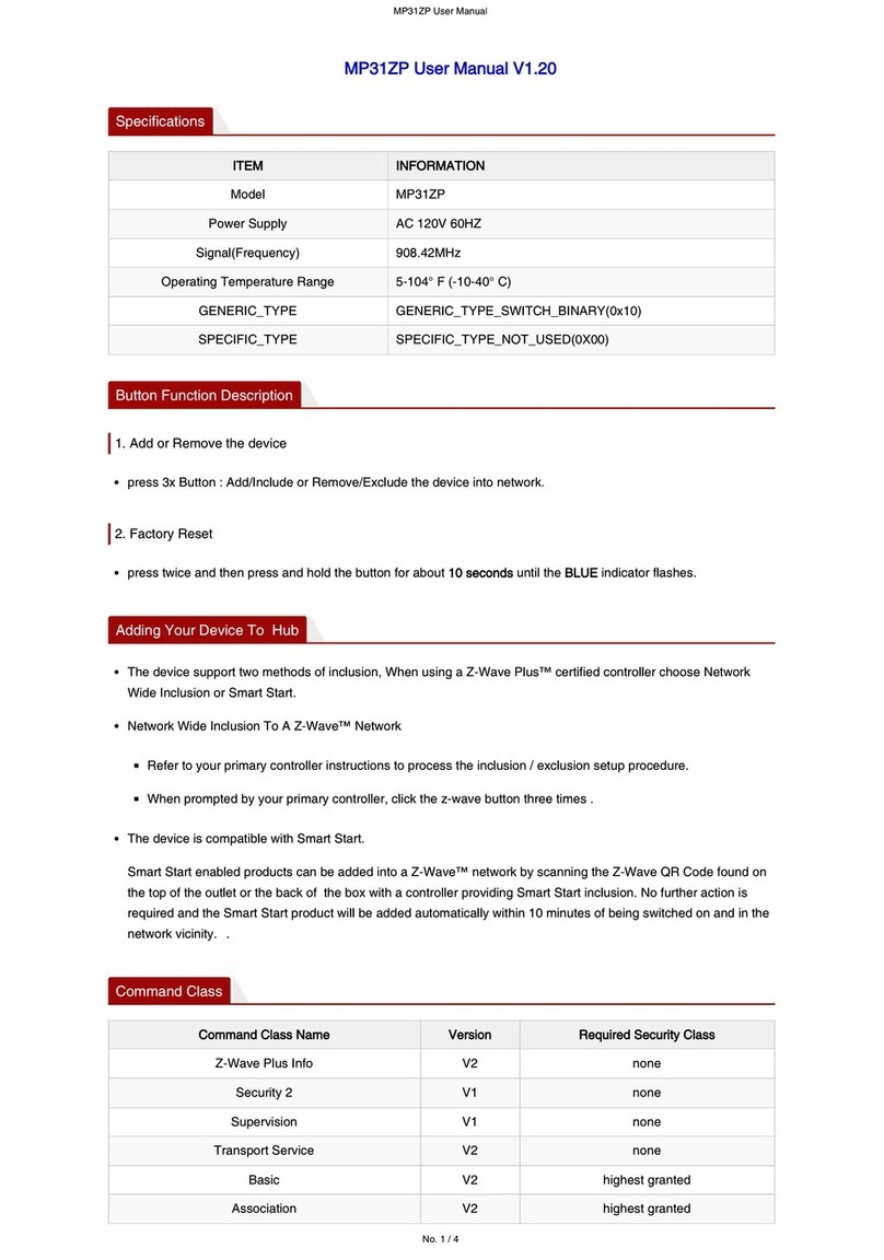 Minoston MP31ZP user manual