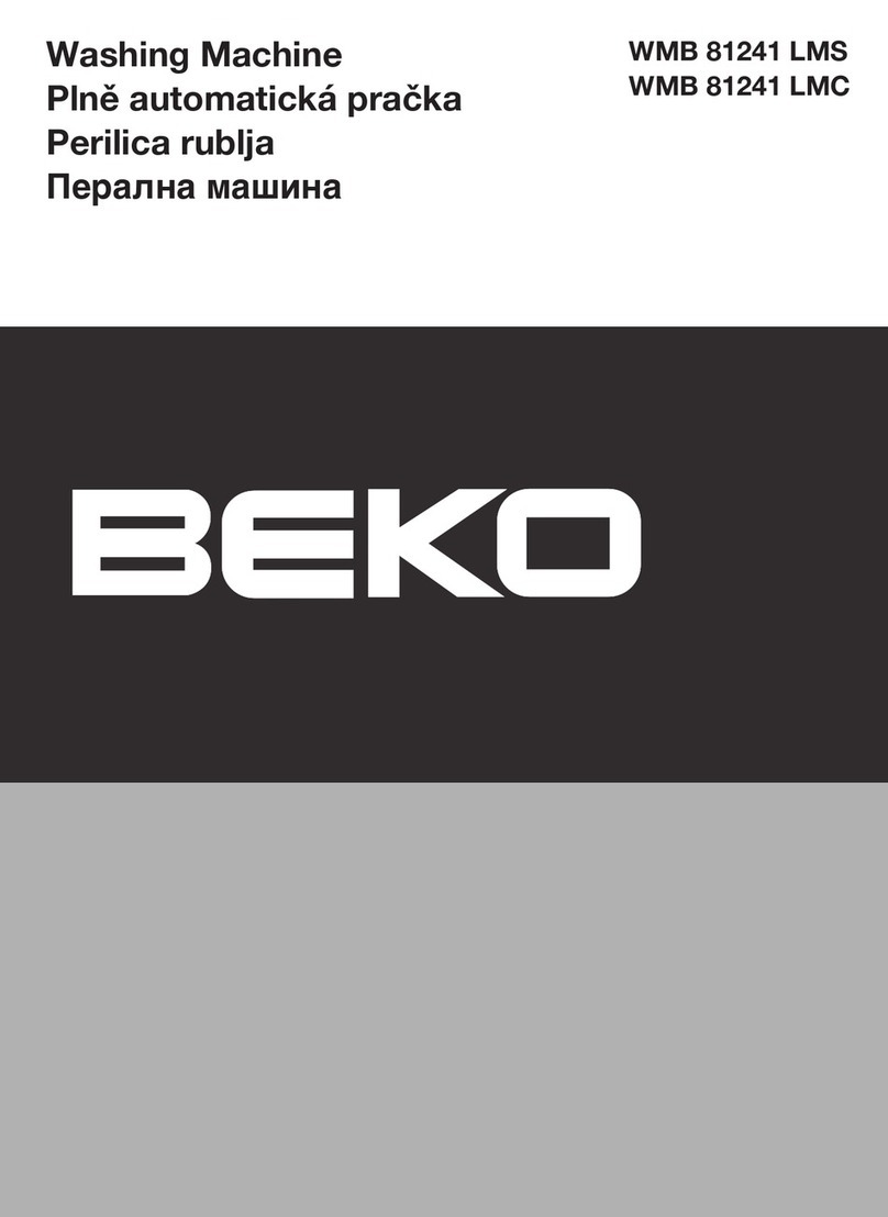Beko WMB 81241 LMC manual