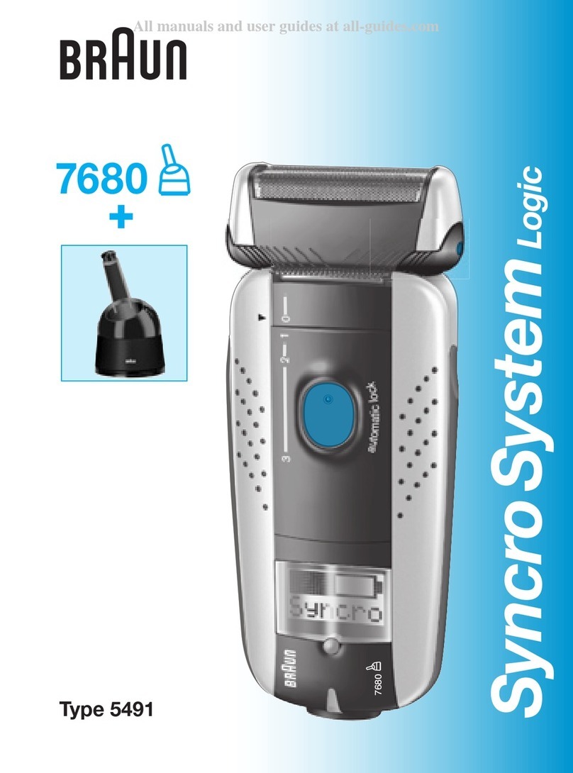 Braun Syncro System Logic 7680 User manual