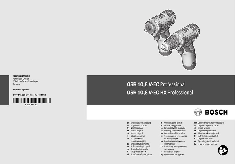 Bosch 06019E4002 User manual