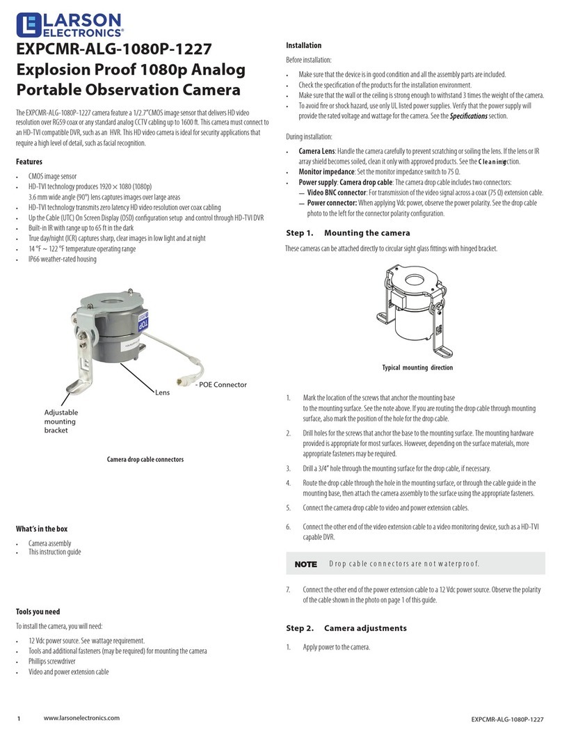 Larson Electronics EXPCMR-ALG-1080P-1227 manual