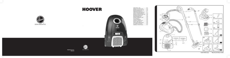 Hoover Telios Extra TX40PET manual